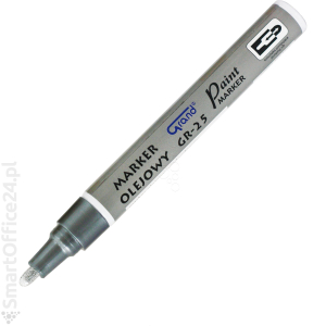 Marker olejowy GRAND GR-25 1.8mm srebrny