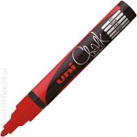 Marker kredowy UNI Chalk 1.8-2.5mm czerwony