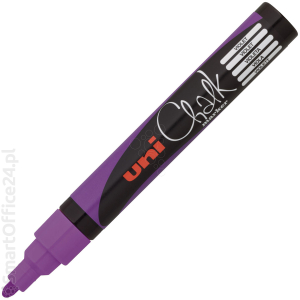 Marker kredowy UNI Chalk 1.8-2.5mm fioletowy