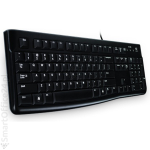 Klawiatura przewodowa LOGITECH K120 USB czarna