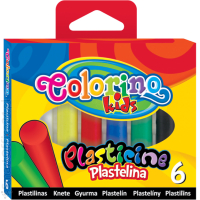 Plastelina szkolna COLORINO Kids (6kol)