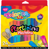 Plastelina szkolna COLORINO Kids (24kol)