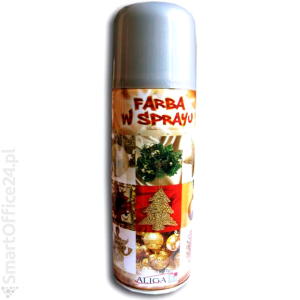 Farba w spray'u ALIGA srebrna 250ml