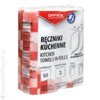 Rcznik kuchenny Office Products, 2W, 9.25m, 50 listków (2 rolki)