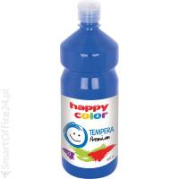 Farba tempera HAPPY COLOR Premium niebieska 1000ml