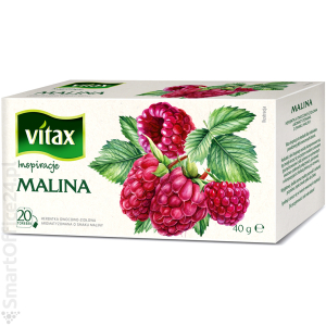 Herbata owocowa VITAX Inspirations malina (20szt)