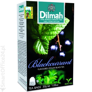 Herbata owocowa DILMAH Blackcurrant (20szt)