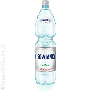 Woda mineralna CISOWIANKA 1.5l delikatnie gazowana (6szt) plastikowa butelka