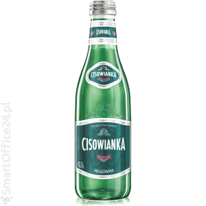 Woda mineralna CISOWIANKA Classic 0.3l niegazowana (24szt) szklana butelka