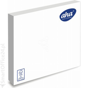 Serwetki AHA 3W 33x33cm, biae (20szt)