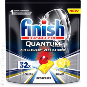 Tabletki do zmywarki FINISH Quantum Ultimate Regular/Lemon (30szt)