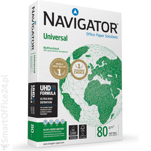 Papier xero A3 NAVIGATOR Uiversal 80g CIE 169 (500ark)