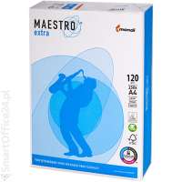 Papier xero A4 Maestro Extra 120g CIE 170 (250ark)