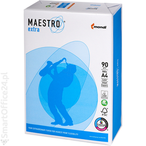 Papier xero A4 Maestro Extra 90g CIE 170 (500ark)