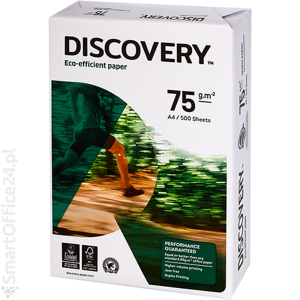 Papier xero A4 DISCOVERY 75g CIE 161 (500ark)