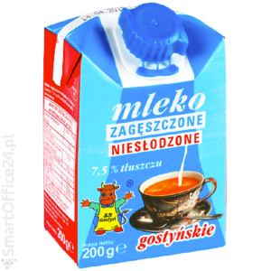 Mleko zagszczone GOSTY 7.5% 0.2L