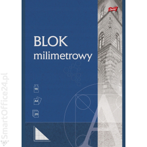 Blok milimetrowy UNIPAP A4/20k