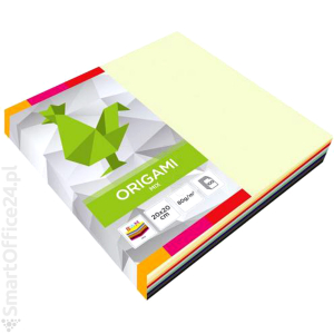 Papier do origami INTERDRUK Mix kolor 20x20cm (100ark)