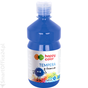 Farba tempera HAPPY COLOR Premium niebieska 500ml