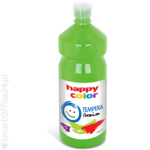 Farba tempera HAPPY COLOR Premium zielona jasna 500ml