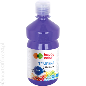 Farba tempera HAPPY COLOR Premium fioletowa 500ml