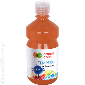 Farba tempera HAPPY COLOR Premium brzowa 500ml