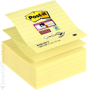 Karteczki samoprzylepne 3M Post-it Z-Notes XL óte w lini, 101x101mm, 5 x 90 karteczek