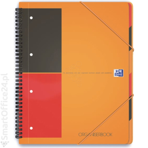 Koonotatnik z teczk OXFORD ORGANISERBOOK A4+/80k linia