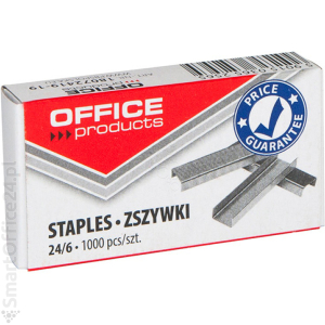 Zszywki OFFICE PRODUCTS 24/6 (1000szt)