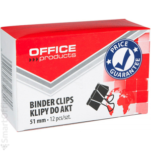 Klip metalowy OFFICE PRODUCTS 51mm (12szt)