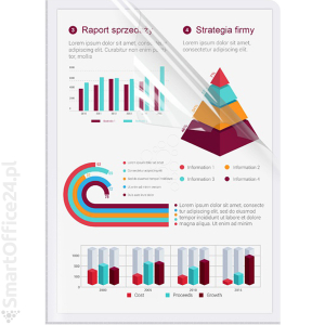 Ofertówki twarde BIURFOL A4 przeroczysta 0,2mm (25szt)
