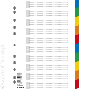 Przekadki PP DONAU A4 10 kolorów