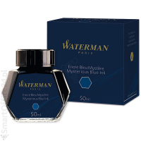 Atrament do piór WATERMAN czarno/niebieski 50ml